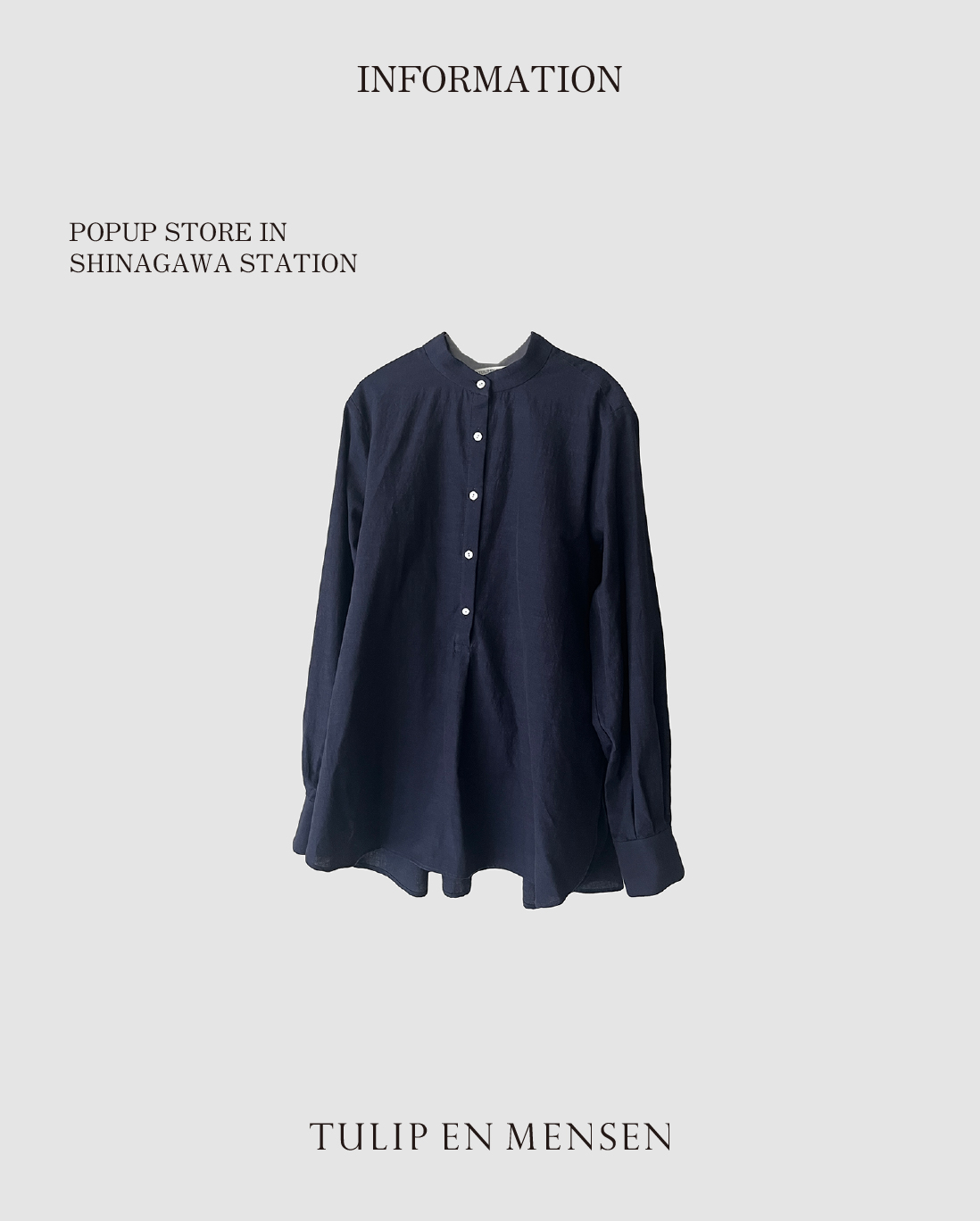 POPUP STORE in SHINAGAWA STATION